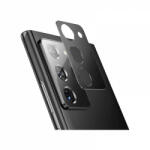 HIMO Folie protectie camera sticla securizata si rama metal pentru Samsung Galaxy Note 20, negru (GCAM014)