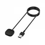 krasscom Cablu de incarcare magnetic, pentru Smartwatch Fitbit Versa 3 / Sense, 1m, negru (FIT062)