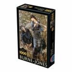 D-Toys - Puzzle Burne-Jones: Îngroparea lui Merlin - 1 000 piese Puzzle