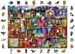 Wooden City - Puzzle Aimee Stewart: Raft pentru cărți Treasure Hunt din lemn - 1 000 piese Puzzle