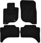 J&J Automotive Covorase auto din velur Premium Black, Mitsubishi L200, 2019-