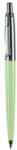 PAX Golyóstoll, 0, 8 mm, nyomógombos, pasztell zöld tolltest, PAX, kék (PAX4030302) - irodaszermost