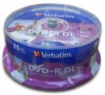 Verbatim DVD Verbatim DVD+R DL Double Layer 8.5 GB 8x Inkjet Printable 43667 (43667)