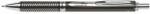 Pentel Rollertoll, 0, 35 mm, nyomógombos, fekete tolltest, PENTEL EnerGel BL-407 kék (BL407A-A) - irodaszermost
