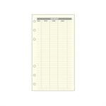 SATURNUS Kalendárium betét, költségtervező L , SATURNUS (24SL365-CHA) - irodaszermost