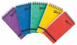 Pukka Pad Jegyzetfüzet, A7, vonalas, 60 lap, PUKKA PAD Pressboard , vegyes színek (7272-PRS) - irodaszermost