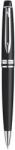 Waterman Golyóstoll, 0, 7 mm, matt fekete tolltest, ezüst klip, WATERMAN Expert III , kék (S0951900) - irodaszermost