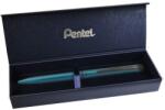 Pentel Rollertoll, 0, 35 mm, rotációs, matt türkiz tolltest, PENTEL EnerGel BL-2507 kék (BL2507S-CK) - irodaszermost