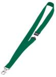 DURABLE Azonosítókártya-tartó, nyakba akasztható, biztonsági csattal, DURABLE, zöld (813705) - irodaszermost
