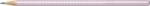 Faber-Castell Grafitceruza, B, háromszögletű, FABER-CASTELL Sparkle , metál rózsaszín (118261) - irodaszermost