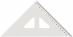 KOH-I-NOOR Háromszög vonalzó, műanyag, 45 °, KOH-I-NOOR (074415000000) - irodaszermost