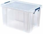 Fellowes Műanyag tároló doboz, átlátszó, 26 liter, FELLOWES, ProStore (7730701) - irodaszermost