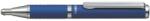Zebra Golyóstoll, 0, 24 mm, teleszkópos, metálkék tolltest, ZEBRA SL-F1 , kék (82402-24) - irodaszermost