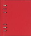 FILOFAX Tervező, naptár és füzet betéttel, A5, FILOFAX Clipbook Classic , piros (FX-023615) - irodaszermost