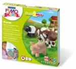 FIMO Gyurma készlet, 4x42 g, égethető, FIMO Kids Form & Play , farm (8034 01)