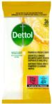 Dettol Power&Fresh univerzális felülettisztító törlőkendő, Citrom&Lime, 36db