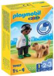 Playmobil 1.2. 3 Szett - Állatorvos kutyával