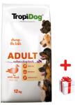 TropiDog Premium Adult Medium & Large Breed kacsa és rizs 12kg + MEGLEPETÉS A KUTYÁDNAK