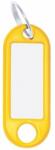 WEDO Kulcscímke, 10 db, WEDO sárga (262101805) - irodaszermost