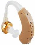 AXON hallókészülék (fül mögötti vezeték nélküli, hangerőszabályzó, hallást javító, 2db AG13 elemmel! ) BÉZS (F-139) - bevachip