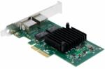 Inter-Tech Inter Tech Gigabit PCIe адаптер Argus ST 727 x4 v2.0 Dual (77773002)