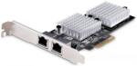 StarTech ST10GSPEXNDP2 Dual-Port 10Gb PCIe Network Card with 10GBASE-T & NBASE-T (ST10GSPEXNDP2)