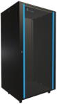EXTRALINK Dulap rack, Extralink, 32U, 800 x 800, Montare pe perete/pardoseala, Usa sticla, Deschiderea usii in partea stanga/dreapta, Negru (EX.14411)