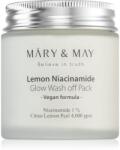 MARY & MAY Lemon Niacinamid masca de hidratare si luminozitate 125 g Masca de fata