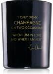My Flame Lifestyle Warm Cashmere I Only Drink Champagne On Two Occasions lumânare parfumată 10x12 cm