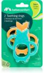 Bebeconfort 2 Teething Rings jucărie pentru dentiție 3 m+ 2 buc