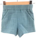 Too Pantaloni scurti de vara pentru copii, din muselina, Cold Ice, 6-7 ani (PSVCM67COLDICE)