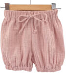 Too Pantaloni bufanti de vara pentru copii, din muselina, Candy Pink, 6-12 luni (PBM612RR)
