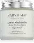  MARY & MAY Lemon Niacinamid hidratáló és világosító maszk 125 g