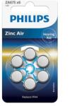 Philips Baterie auditiva Zinc Air blister 6 buc Philips (PH-ZA675B6A/0) Baterii de unica folosinta