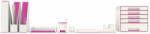 Leitz Wow kettős színhatású rózsaszín tolltartó (53631023) - pepita