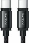 Mcdodo CA-3681 USB-C apa - USB-C apa 2.0 Adat és töltő kábel - Fekete (2m) (CA-3681)
