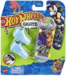 Mattel Set mini placa skateboard cu pantofi, Hot Wheels, HNG45