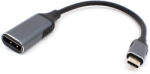 Thunder Germany CDP-66, [USB-C -> DisplayPort mama] átalakító (4K@60Hz) - 20cm
