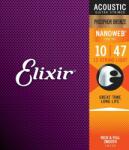ELIXIR Phosphor Bronze NanoWeb (16152) 10-47 12 húros Light akusztikus húrkészlet - hangszerabc