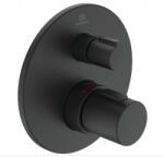 Ideal Standard Ceratherm T100 falsík alatti termosztátos 1 fogyasztós csaptelep, selyemfekete A5813XG (A5813XG)