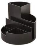 MAUL Írószertartó, újrahasznosított, MAUL Roundbox , fekete (JM4117690ECO) - iroda24