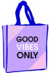 W&O Good Vibes Only shopping bag 34 cm ARJ059248B