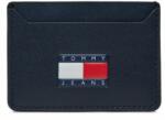 Tommy Jeans Etui pentru carduri Tommy Jeans Tjm Heritage Leather Cc Holder AM0AM12085 Dark Night Navy C1G
