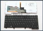 Dell Latitude E6330 trackpointtal (pointer) háttérvilágítással (backlit) fekete magyar (HU) laptop/notebook billentyűzet