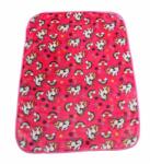  Unikornis mintás wellsoft pihe-puha babatakaró - Pink