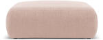 Micadoni Puf Molino cu tapiterie boucle, roz (MIC_POUF_L_101_F1_MOLINO3)