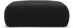 Micadoni Puf Molino cu tapiterie boucle, negru (MIC_POUF_L_101_F1_MOLINO8)