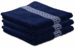  2x prosop GREEK 70x130 cm albastru inchis, 100% bumbac Prosop