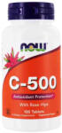 NOW Vitamina C-500 with Rose Hips, Now Foods, 100 tablete