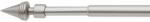  Kávéházi minikarnis SPITZE 11 mm, nikkel-matt, kihúzható 1 db/cs (40-70 cm)